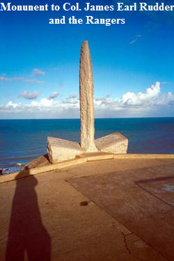 Monunent to Col. James Earl Rudder
and the Rangers